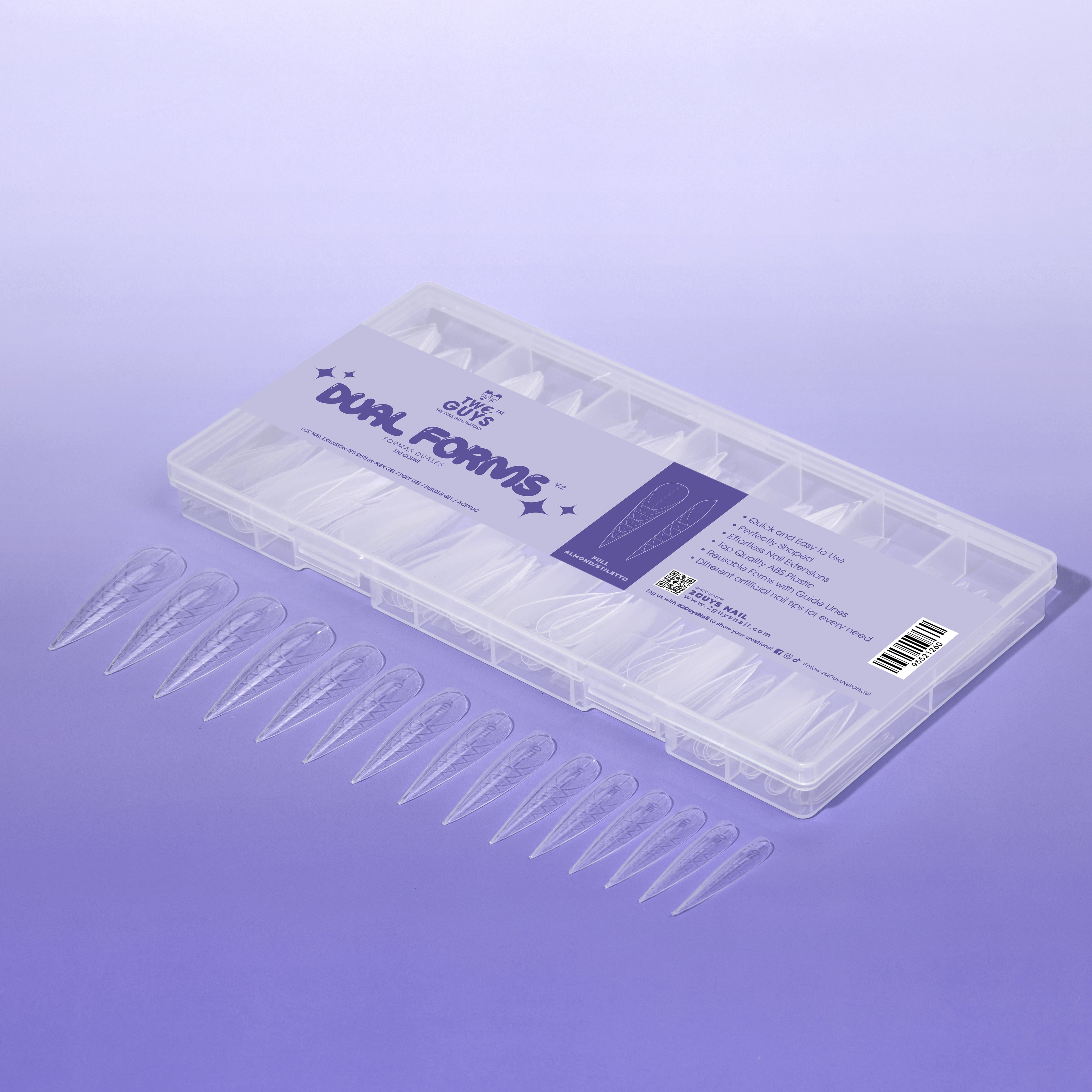 FORMAS DOBLES V.2 - ALMENDRA ENTERA / ESTILITO