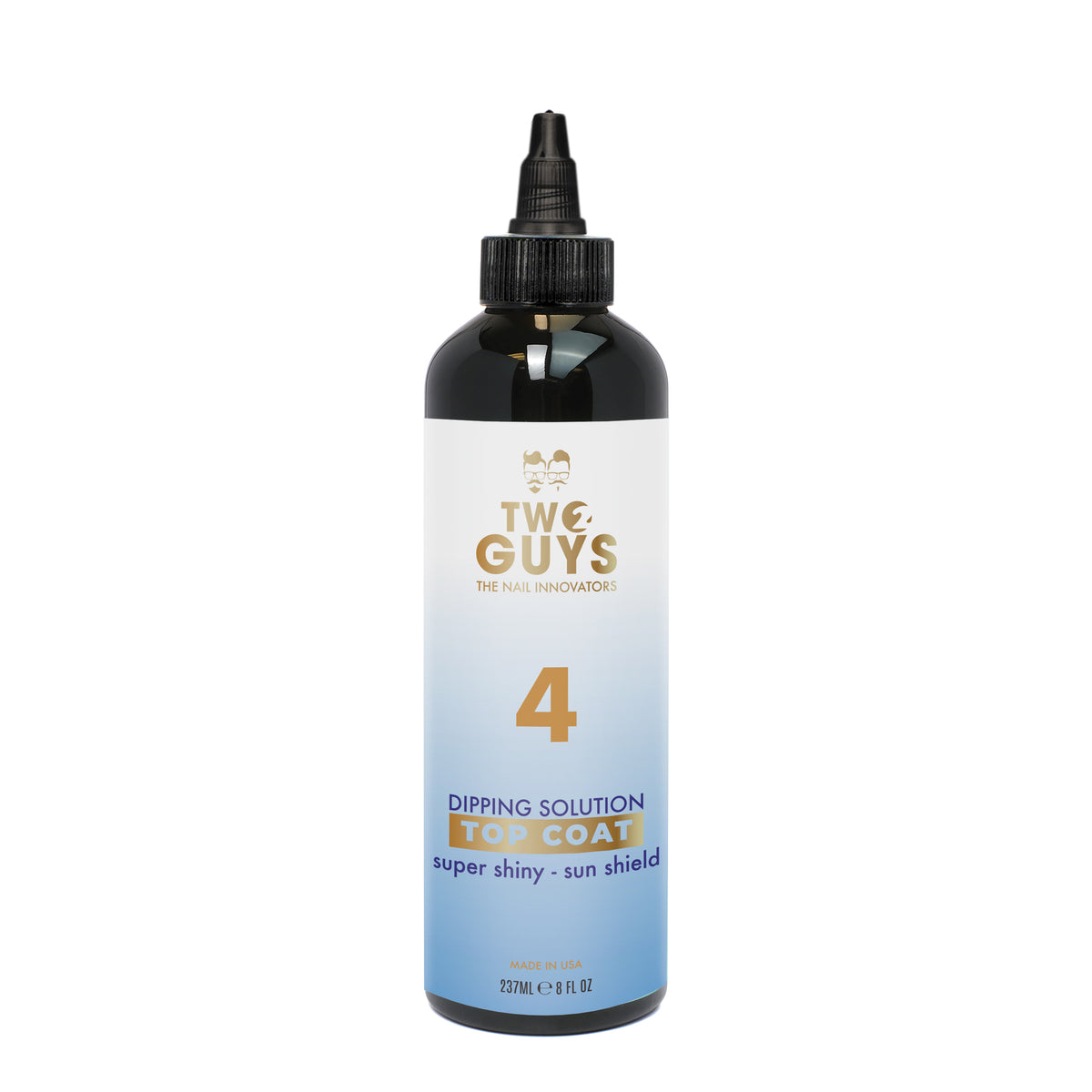 #4 TOP COAT - Repuesto de solución de inmersión 8 oz
