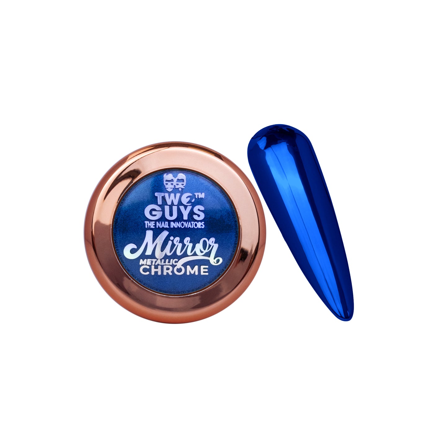 M15 ROYAL BLUE - Mirror Chrome