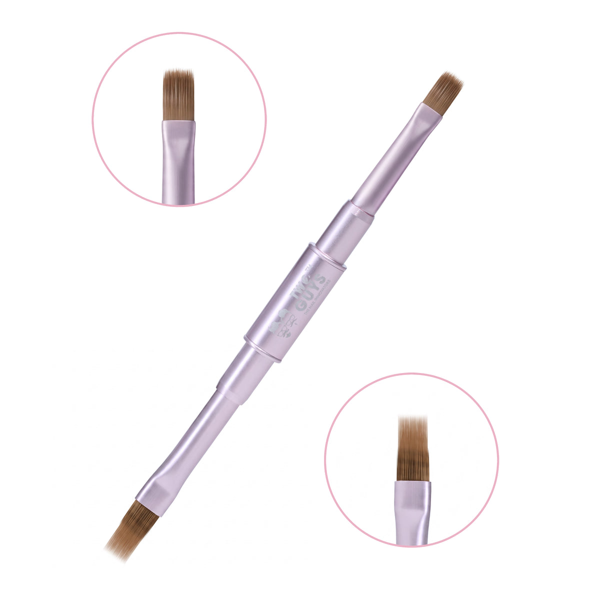 Dual Head - Ombre Brush/Flat Brush
