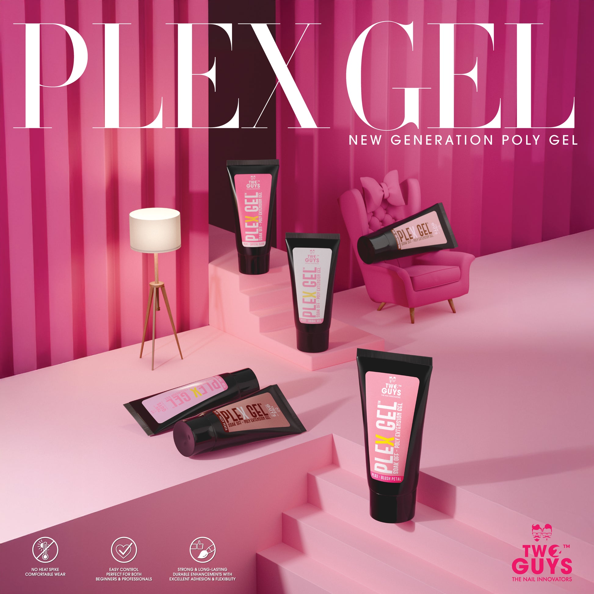 PLEX GEL Collection (6 Colors)