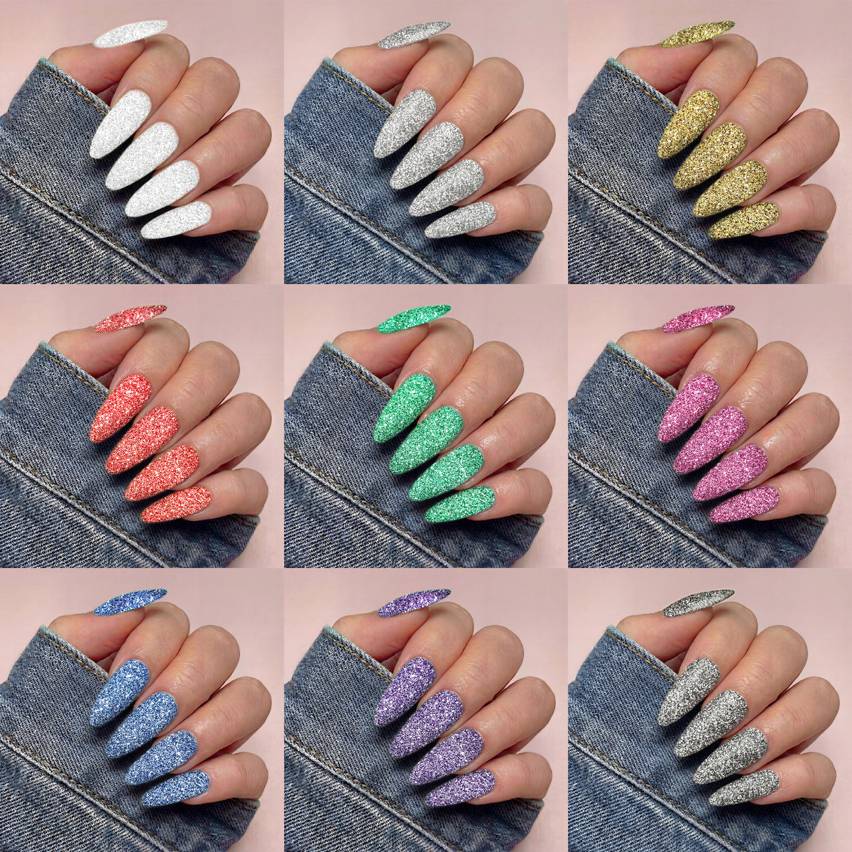REFLECTIVE DIAMOND Collection (9 colors)