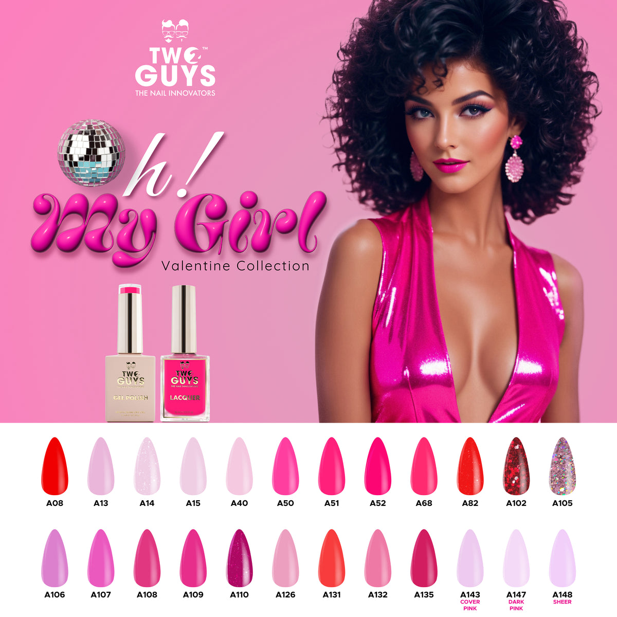 ¡Oh! My Girl - Colección San Valentín (DÚO - 24 colores)