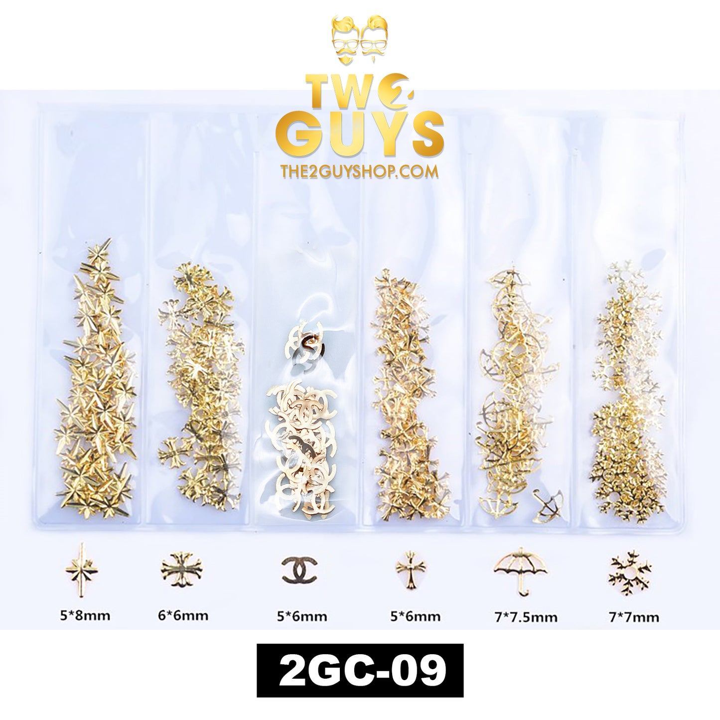Nail Art Metal 3D Charms