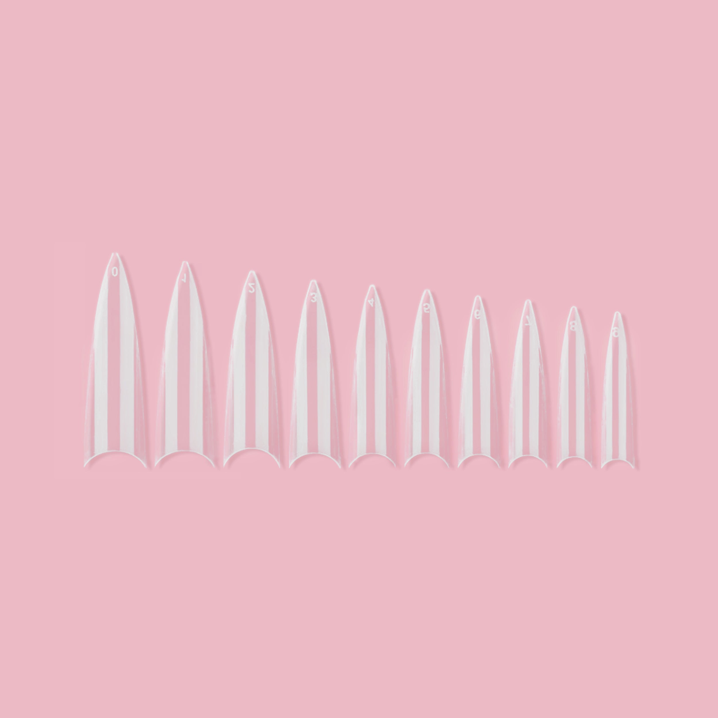 Puntas para ataúdes de 1 paso (500 piezas/bolsa)