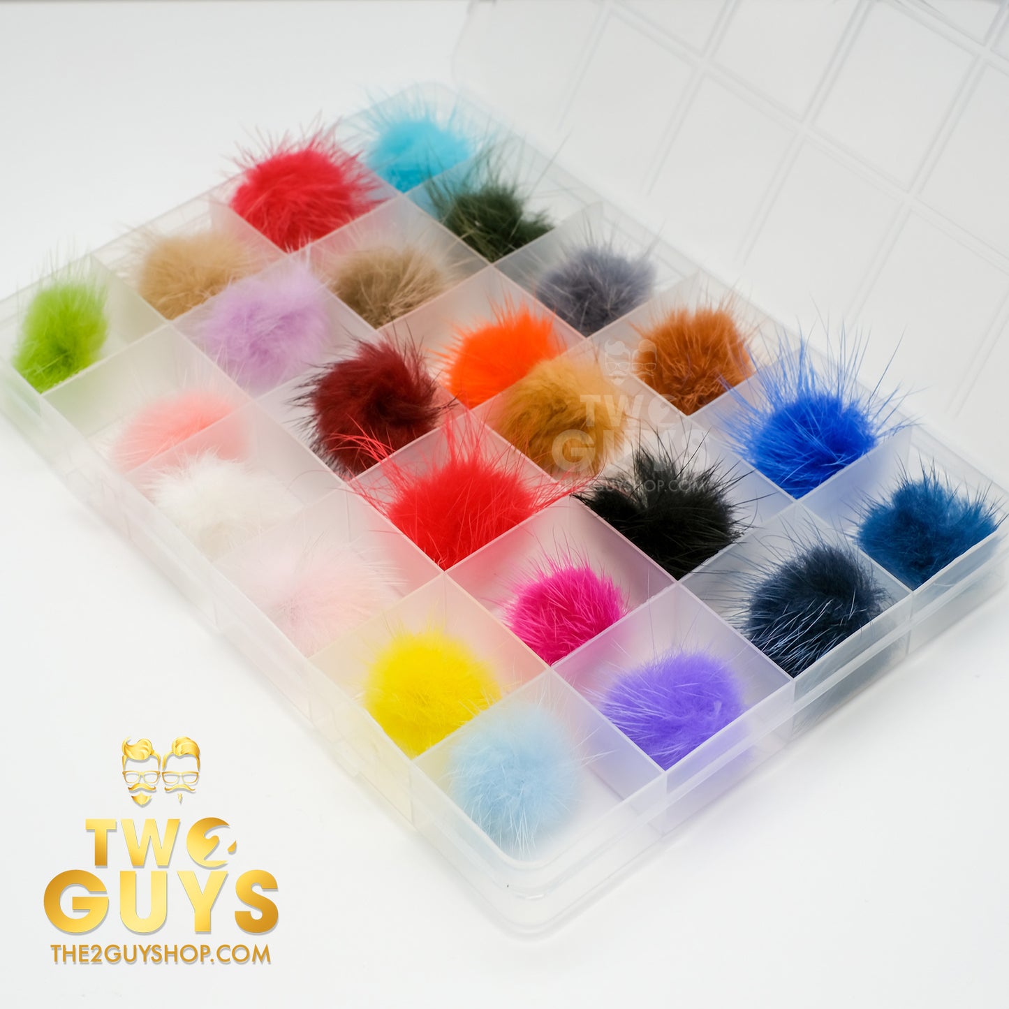Magnetic Pom Pom for Nails (24 colors)