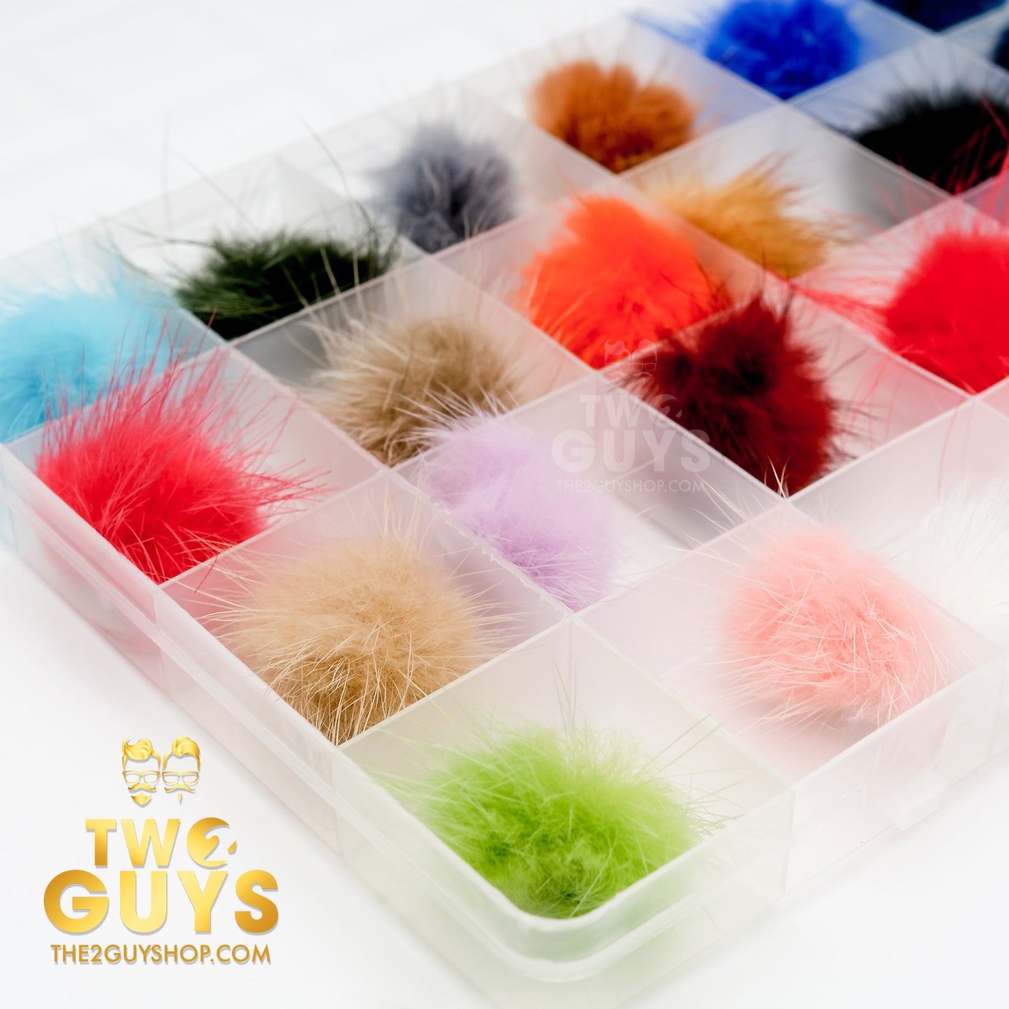 Magnetic Pom Pom for Nails (24 colors)