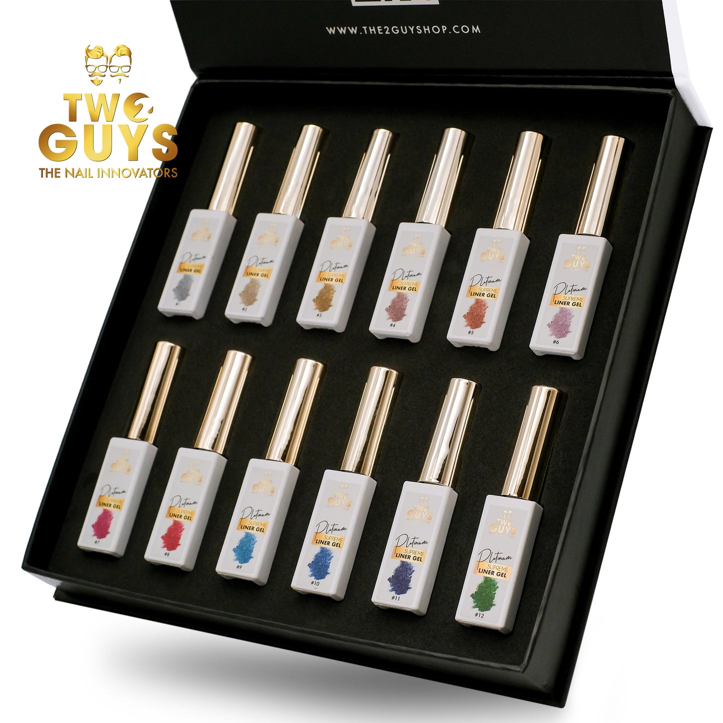 Platinum Supreme Liner Gel Set (12 colors)