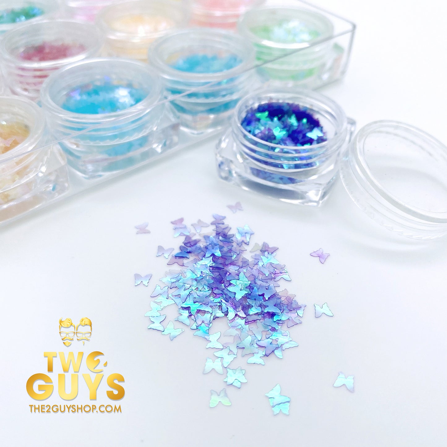 Dazzling Butterfly Glitters Set