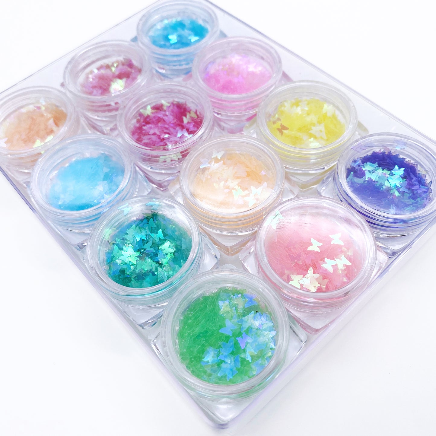 Dazzling Butterfly Glitters Set