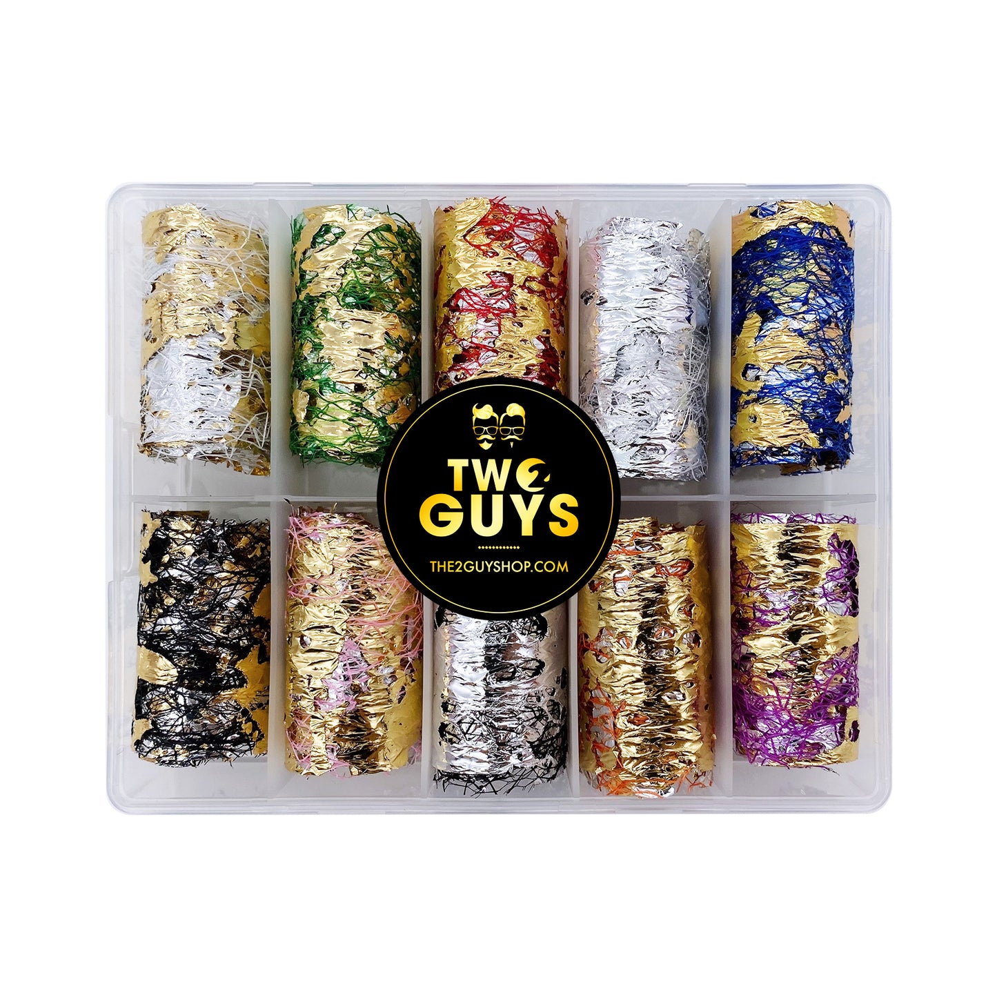 Multi Colors Foil Mesh Box