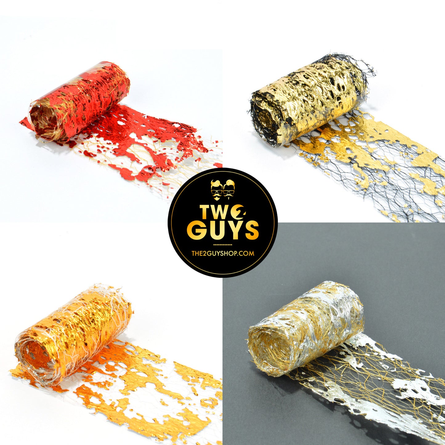 Multi Colors Foil Mesh Box