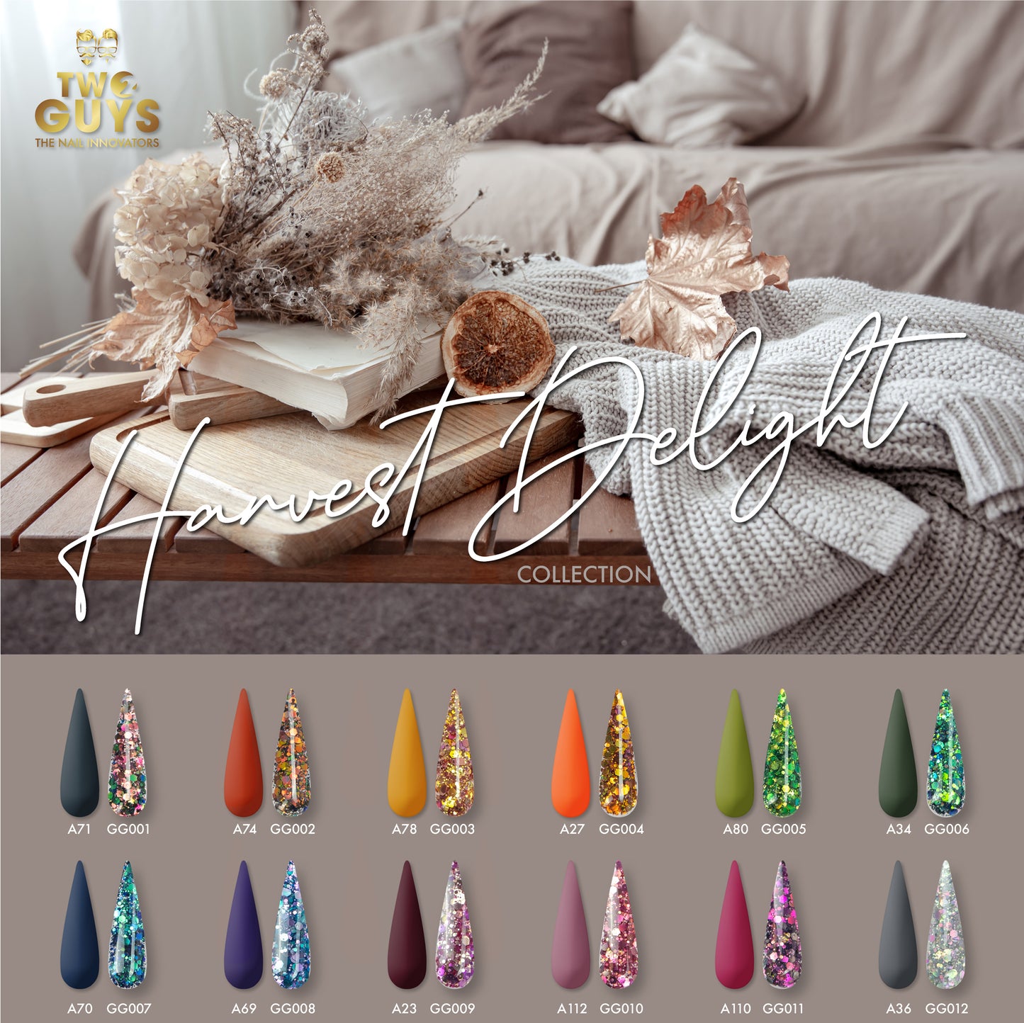 Harvest Delight Collection (24 colors)