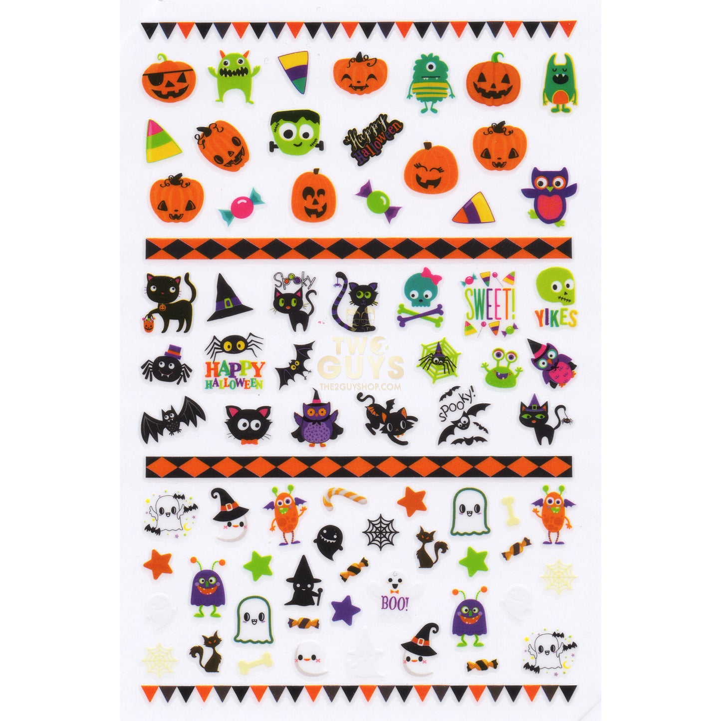 Halloween Stickers Set (11 designs)