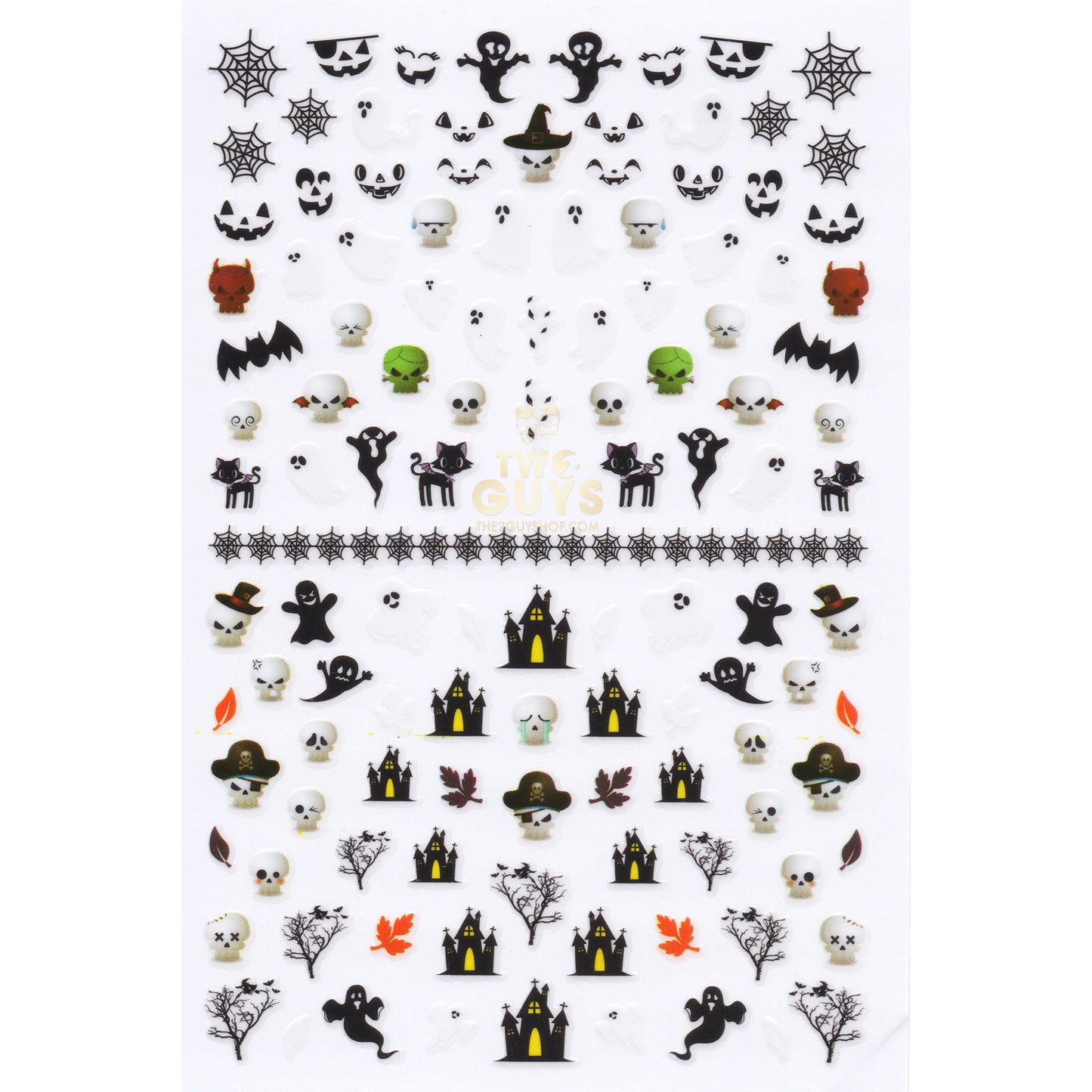Halloween Stickers Set (11 designs)