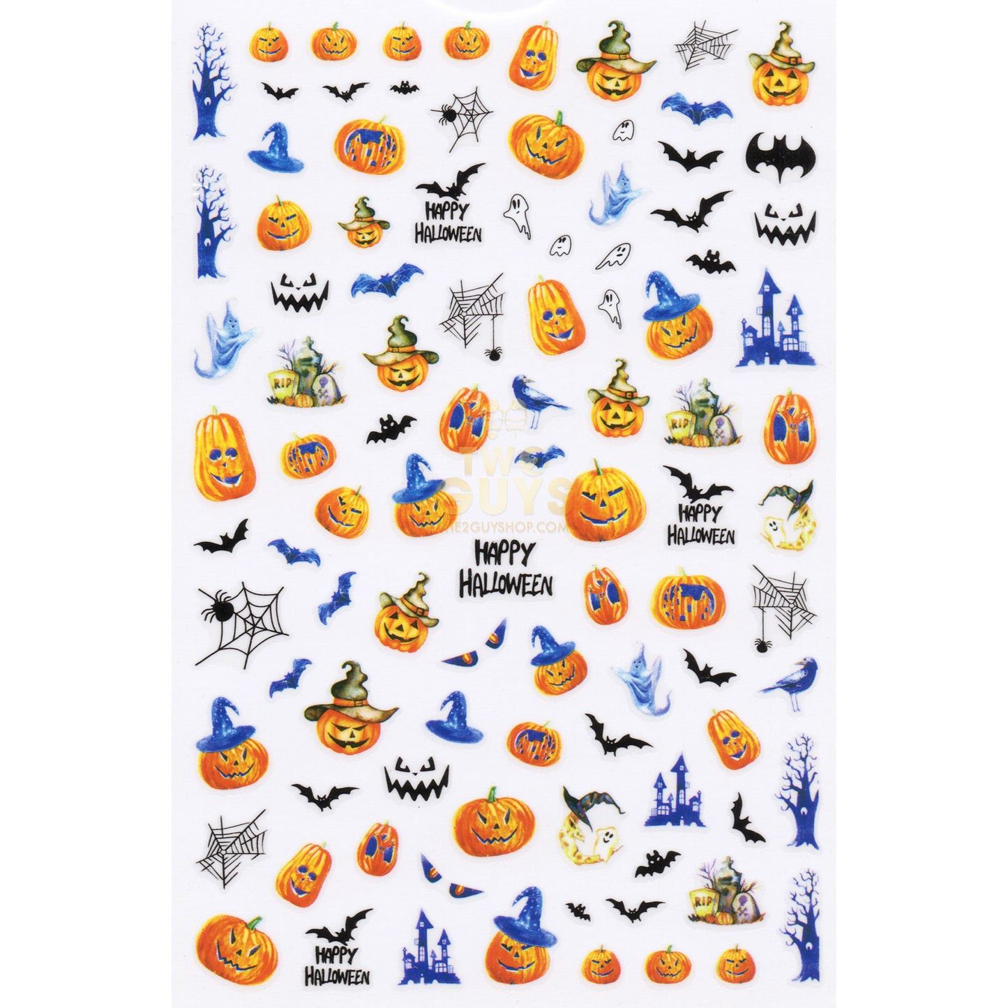 Halloween Stickers Set (11 designs)