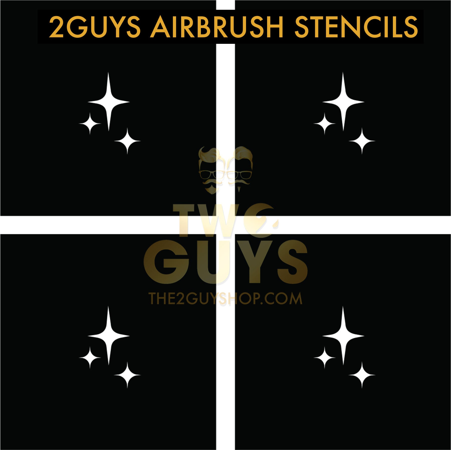 Starlit Airbrush Stencils – 2GUYS NAIL