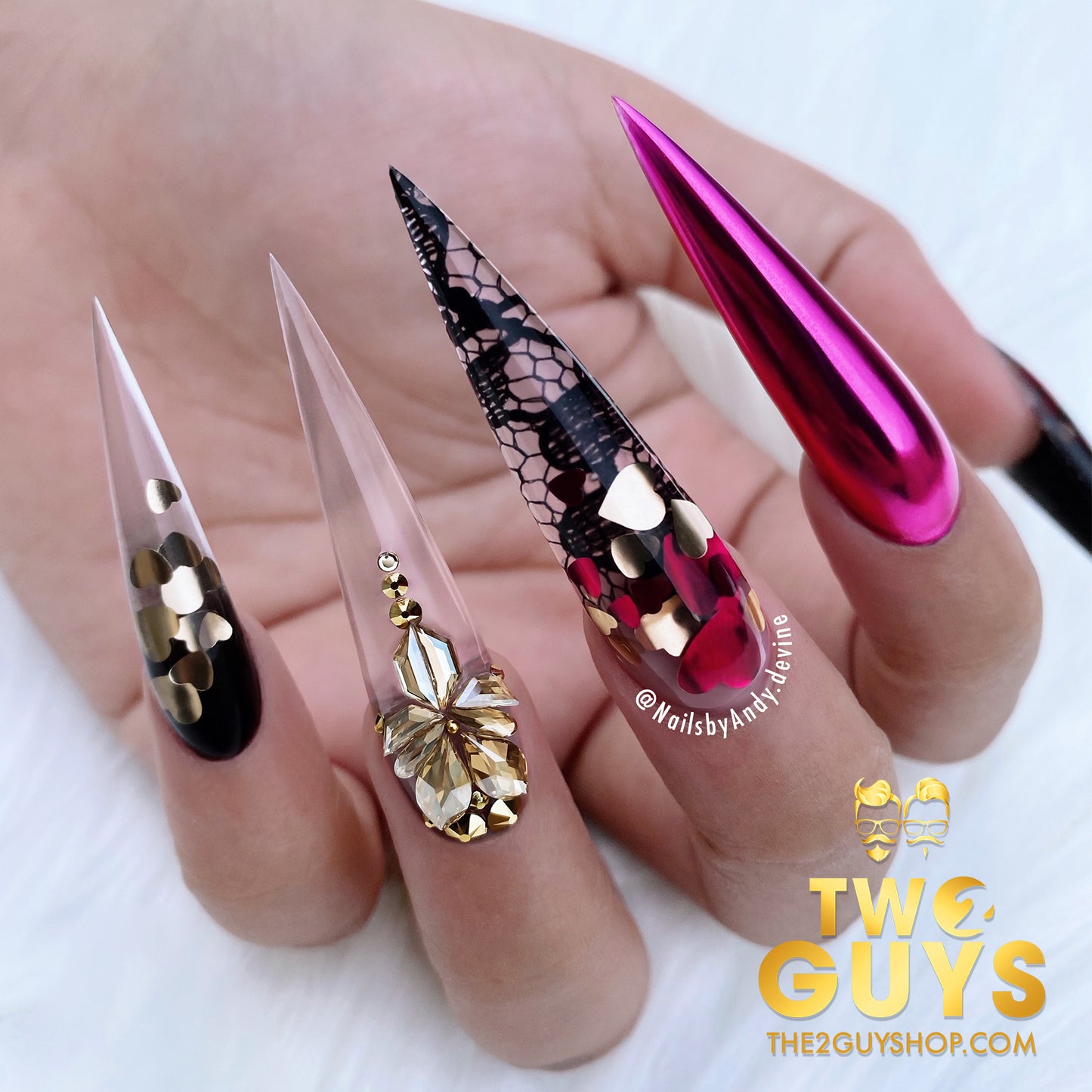 PREMIUM NAIL LACE SET (3 colors)