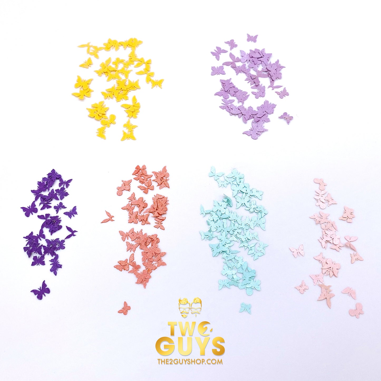 Japanese Butterfly Sequins Set 1 (6 Colors)