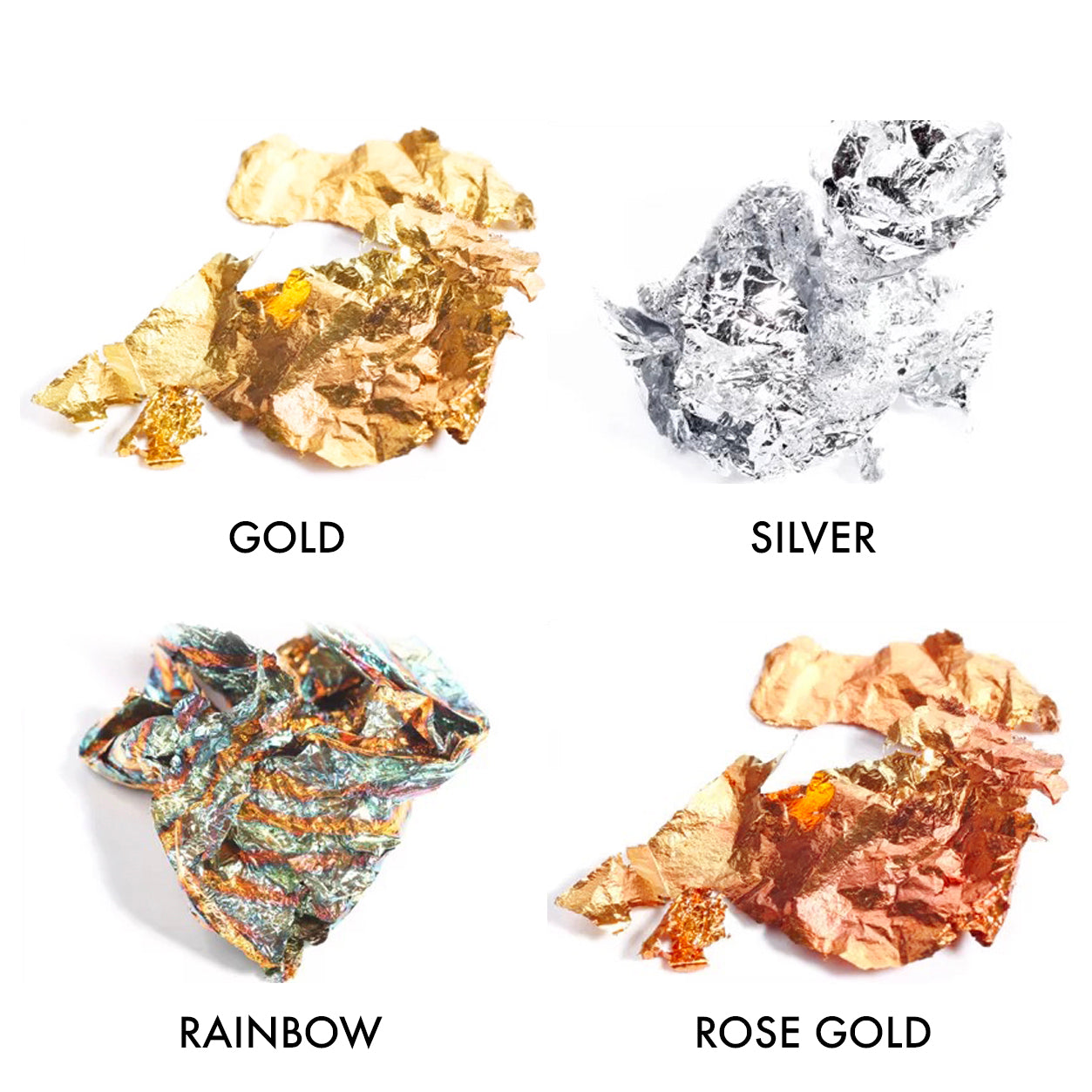 Foil Flakes Set (12 Boxes/4 colors)