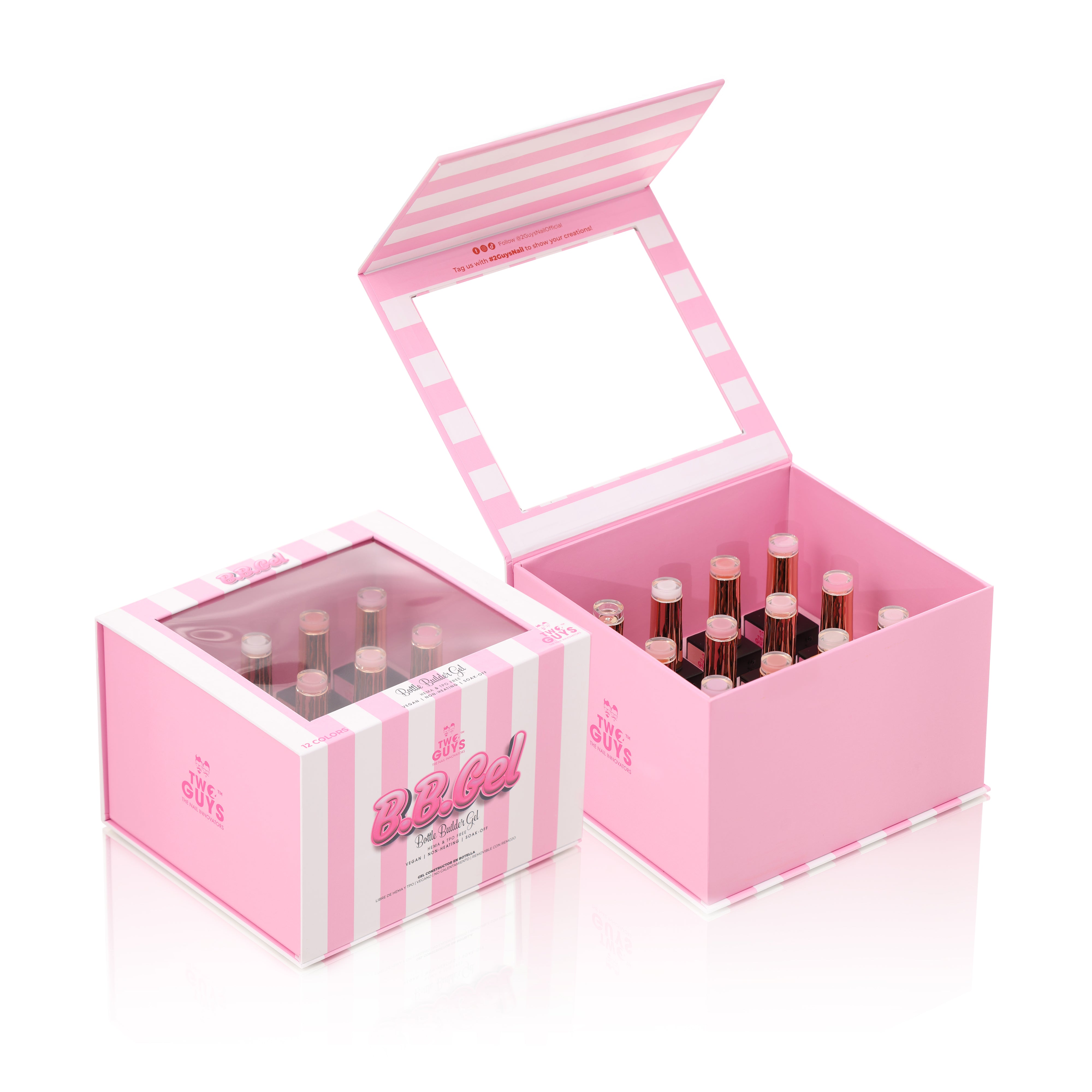 BB.GEL - FULL COLLECTION (12 Colors) + FREE COLOR CHART – 2GUYS NAIL