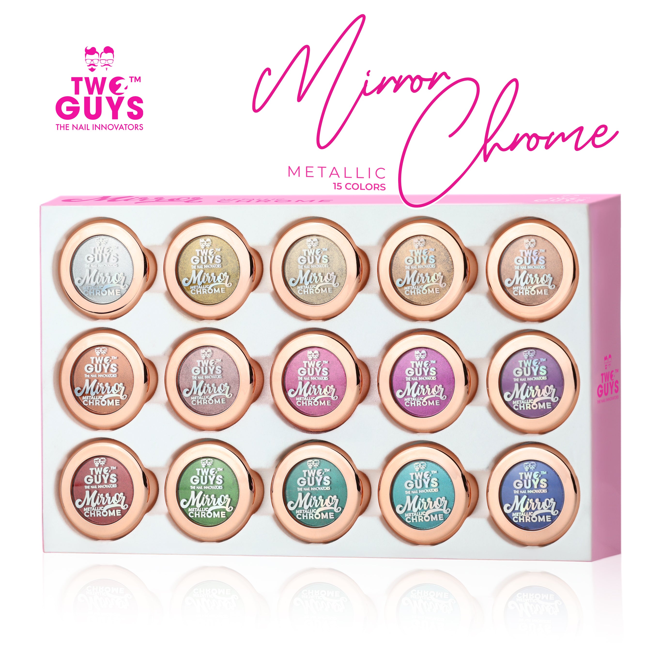 MIRROR METALLIC CHROME Collection (15 colors)