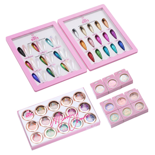 CHROME POWDER - Full Collection + FREE Color Book