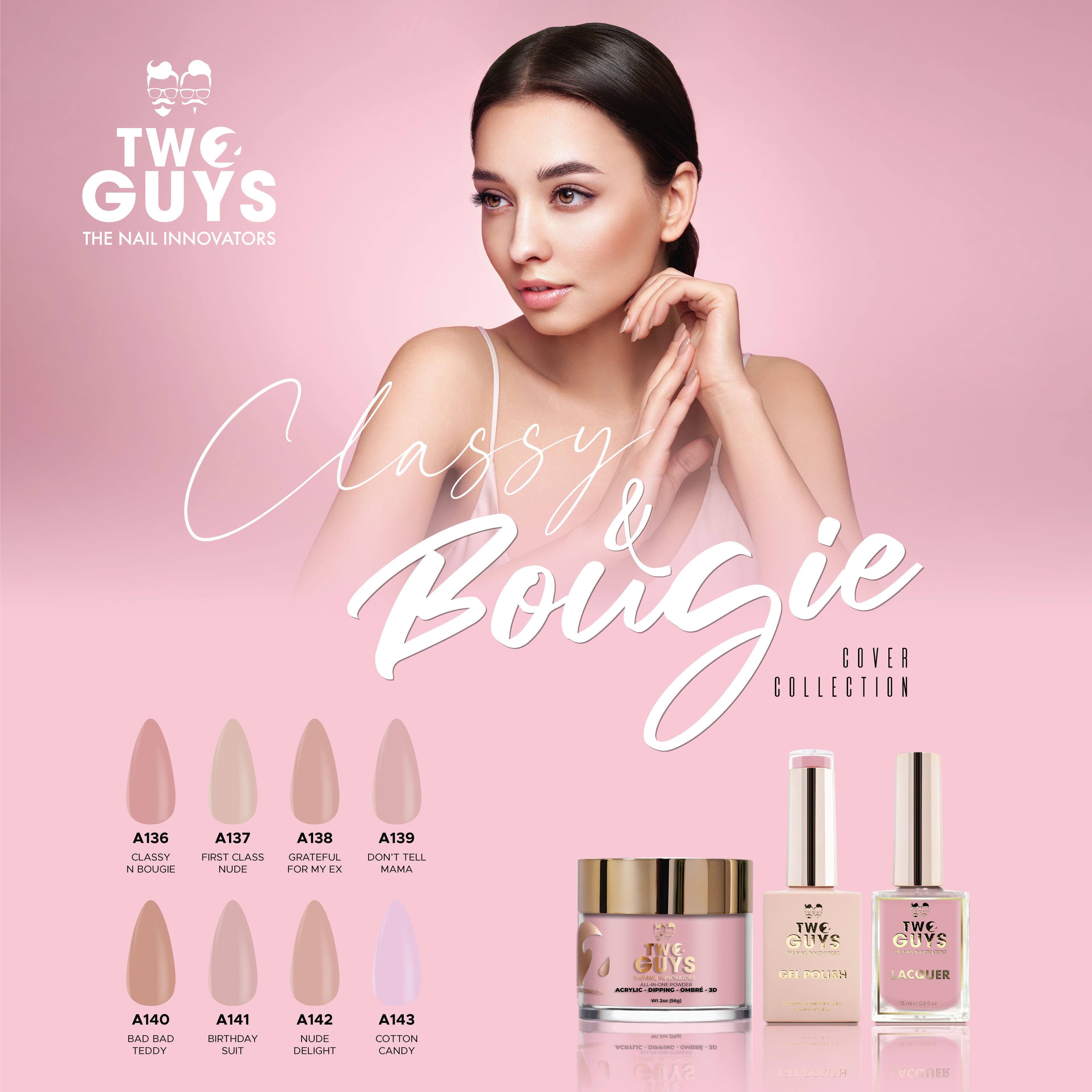 Colección CLASSY N BOUGIE #A136 - #A143 (Trío)