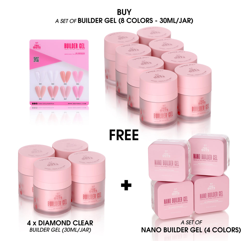 GEL CONSTRUCTOR - COLECCIÓN COMPLETA (30 ml)