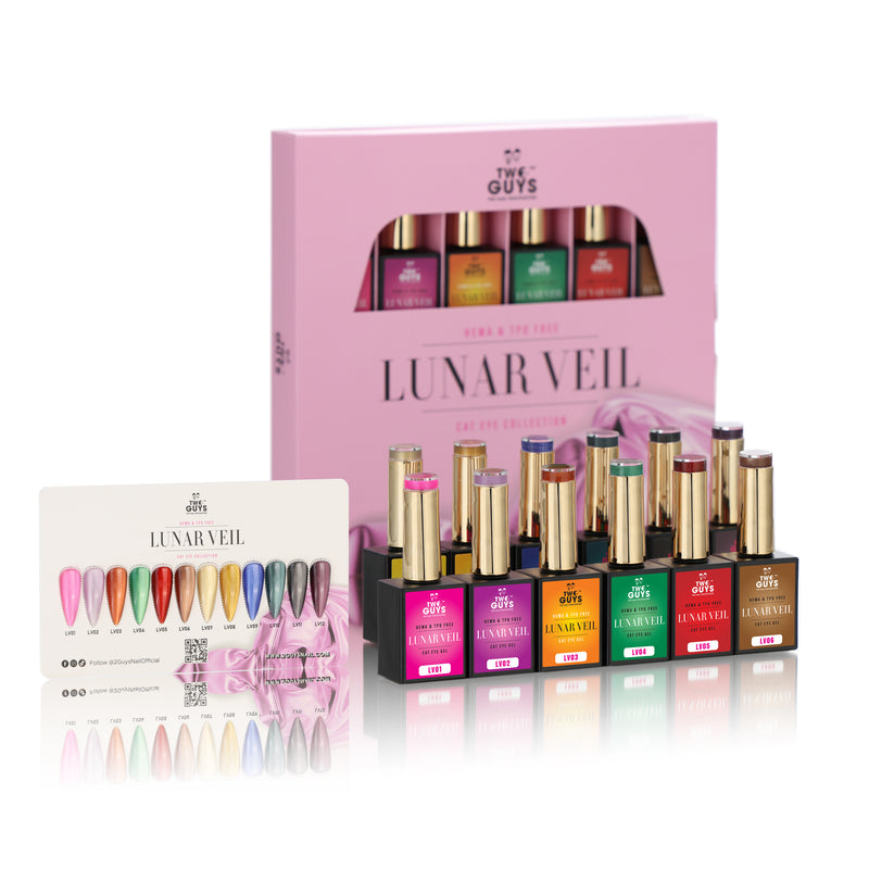 LUNAR VEIL - HEMA & TPO Free CAT EYE COLLECTION + FREE COLOR CHART & MAGNET