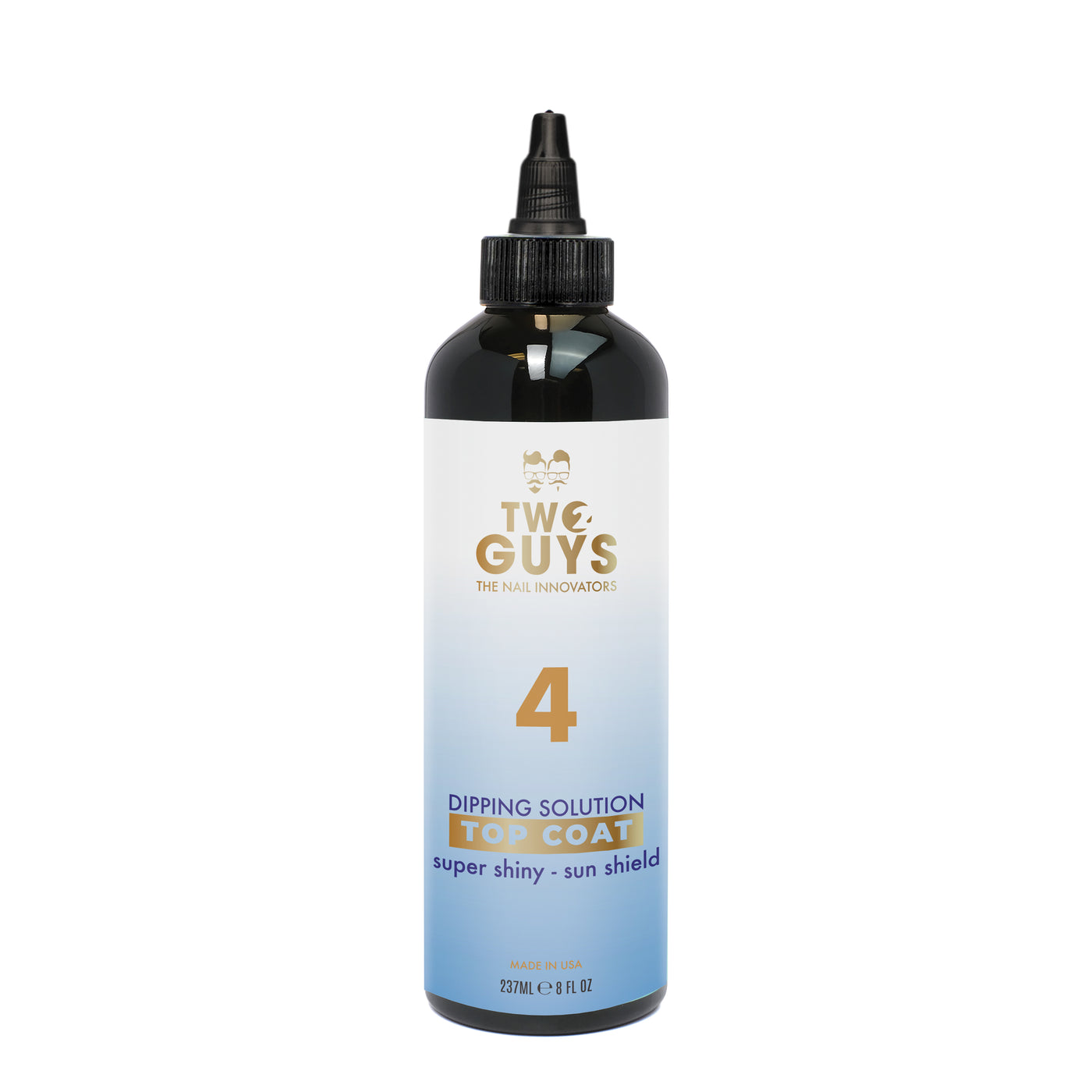 #4 TOP COAT - Repuesto de solución de inmersión 8 oz