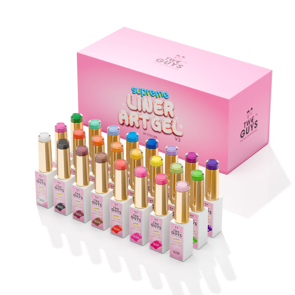 Supreme Liner Art Gel V.3 (24 colors)