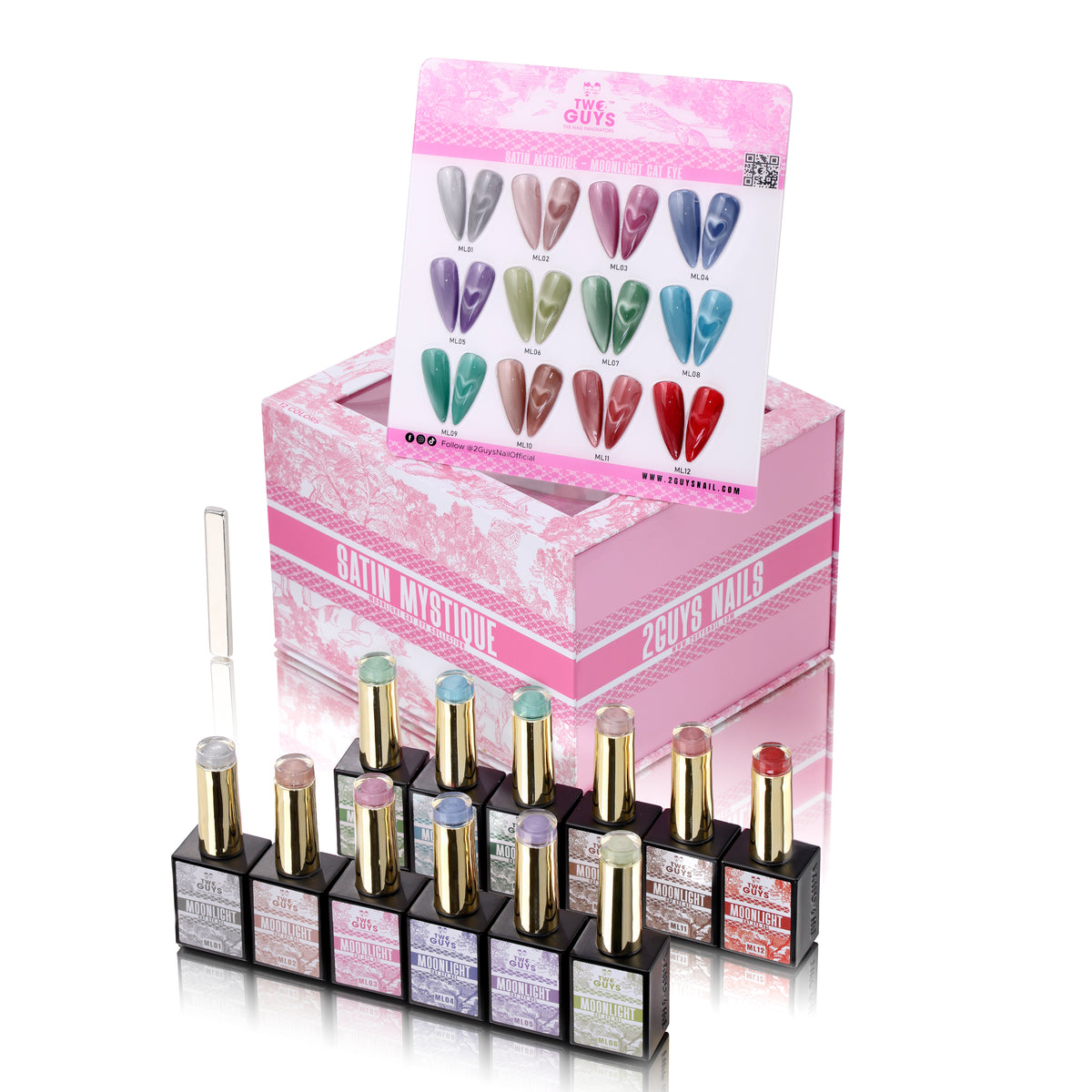 Crystal Chrome Collection (3 colors - 1g/jar)
