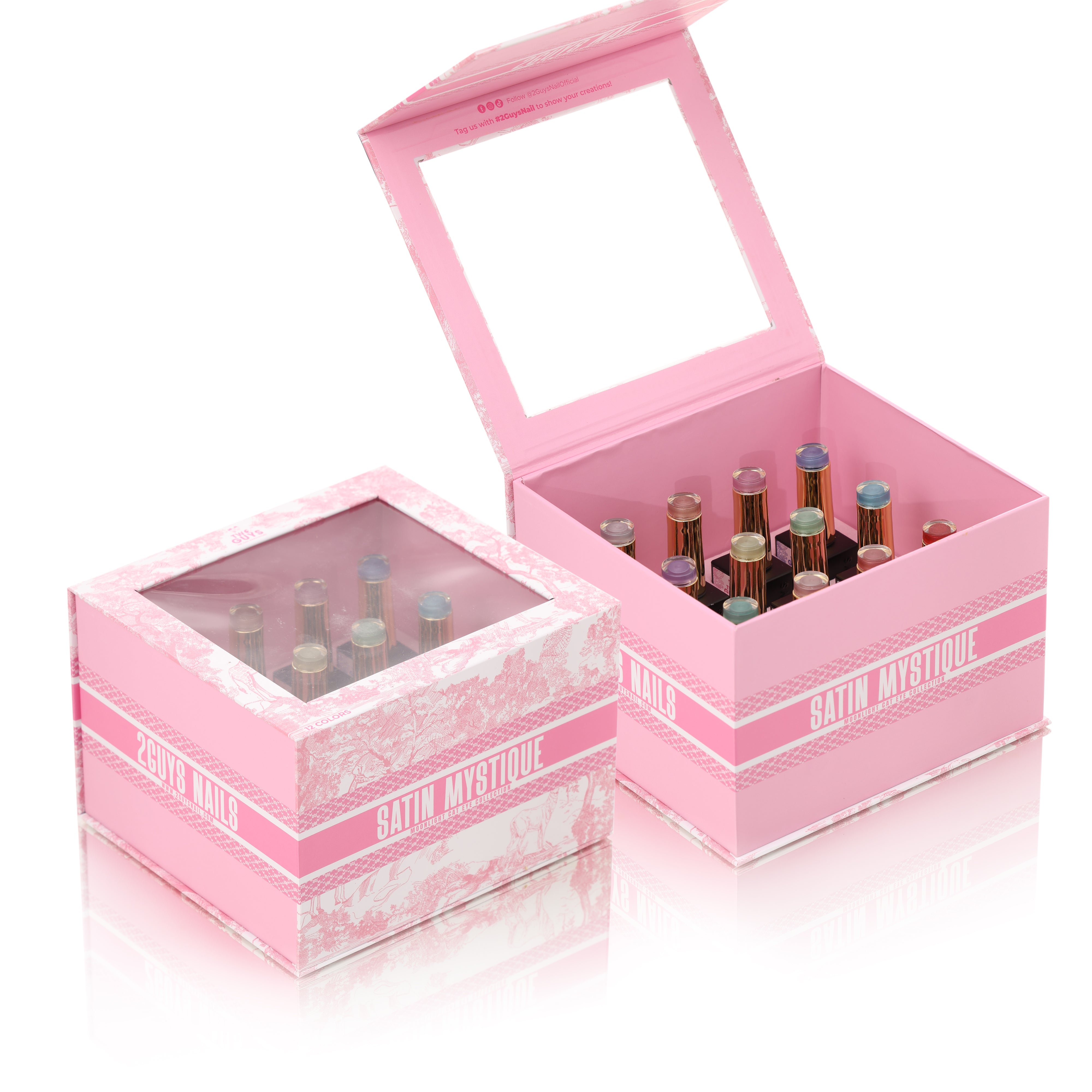 SATIN MYSTIQUE - MOONLIGHT CAT EYE COLLECTION + FREE COLOR CHART