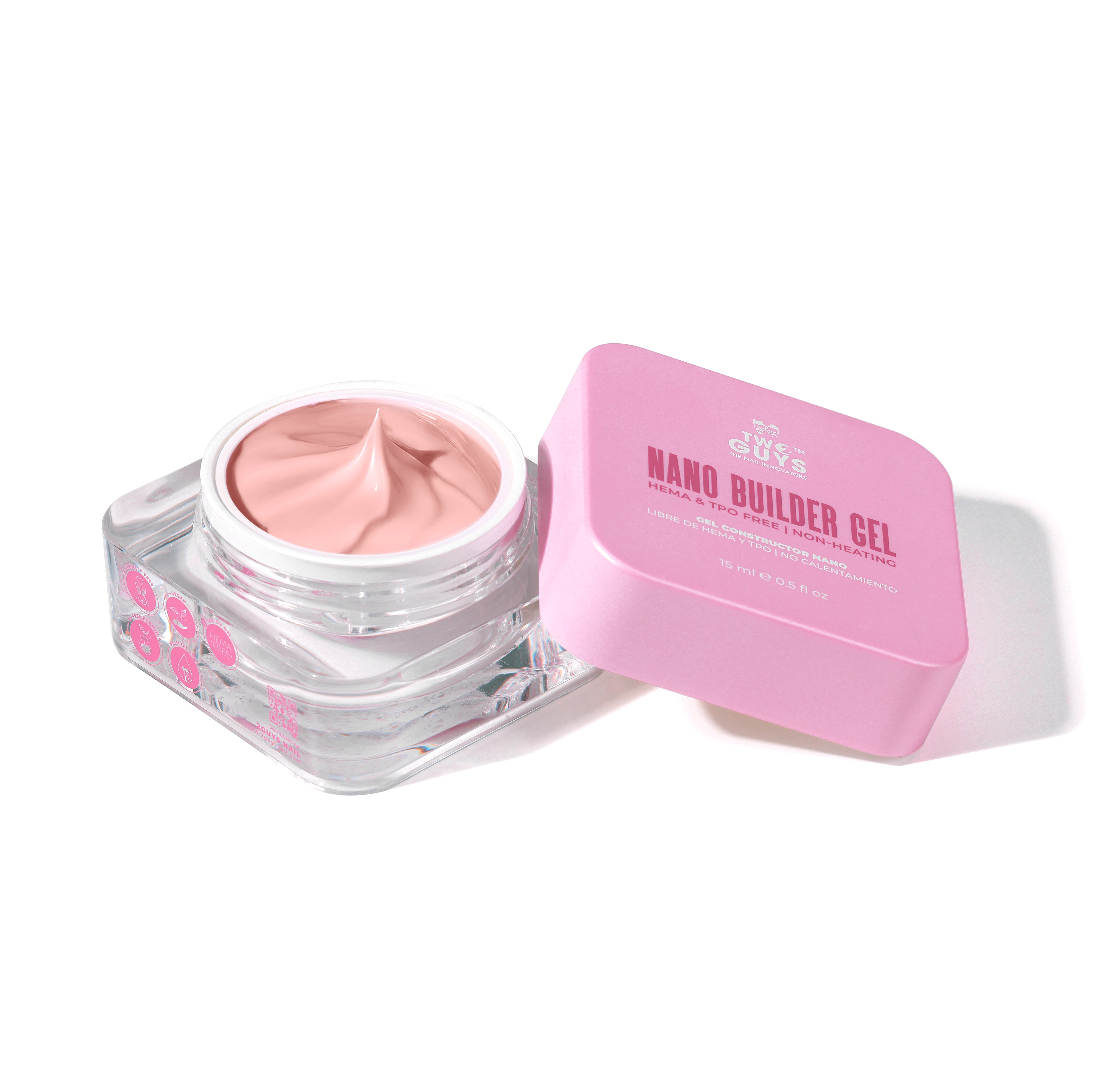 NANO BUILDER GEL Collection (4 colors/Set 15g/Jar)