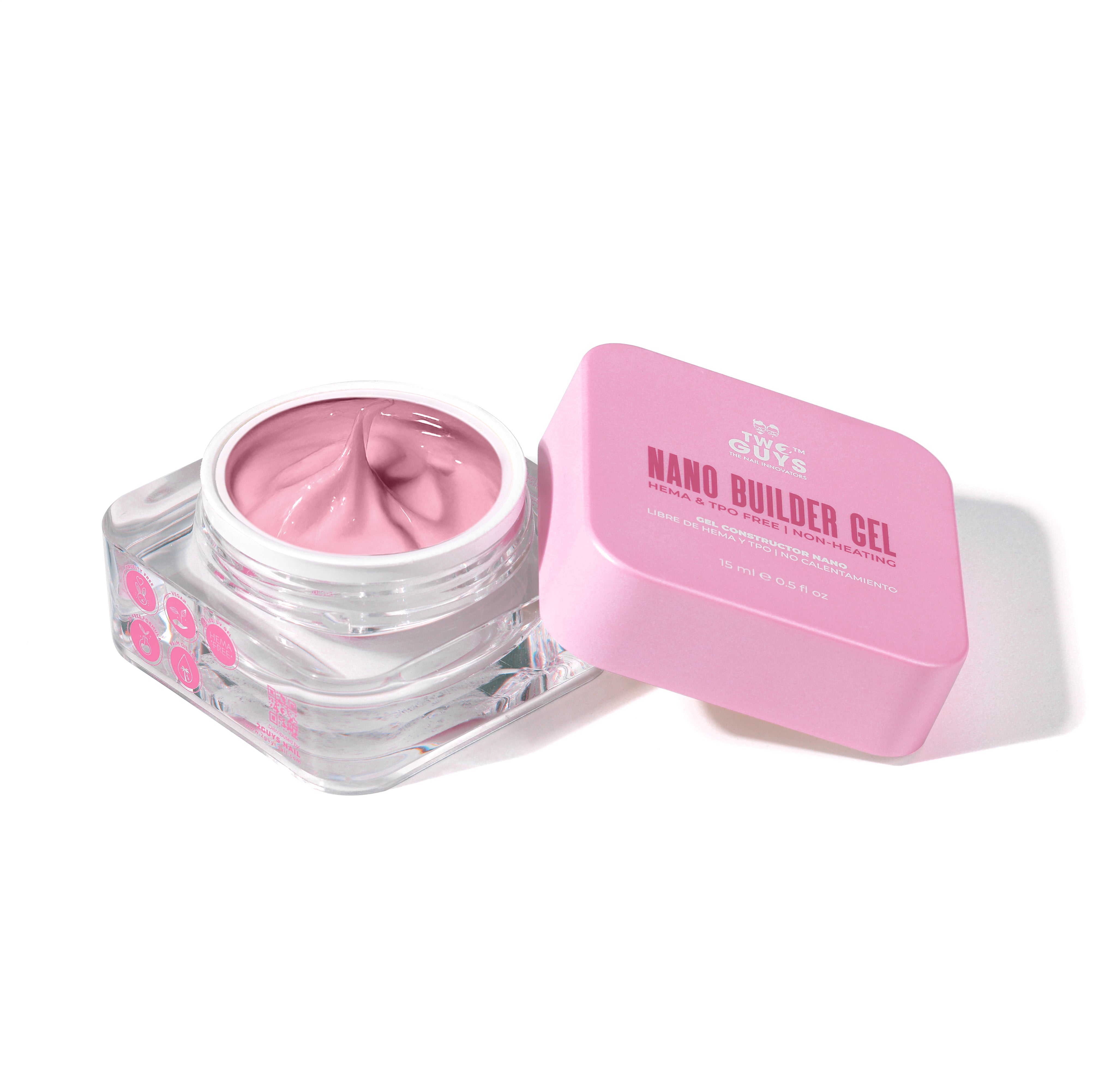NANO BUILDER GEL Collection (4 colors/Set 15g/Jar) – 2GUYS NAIL