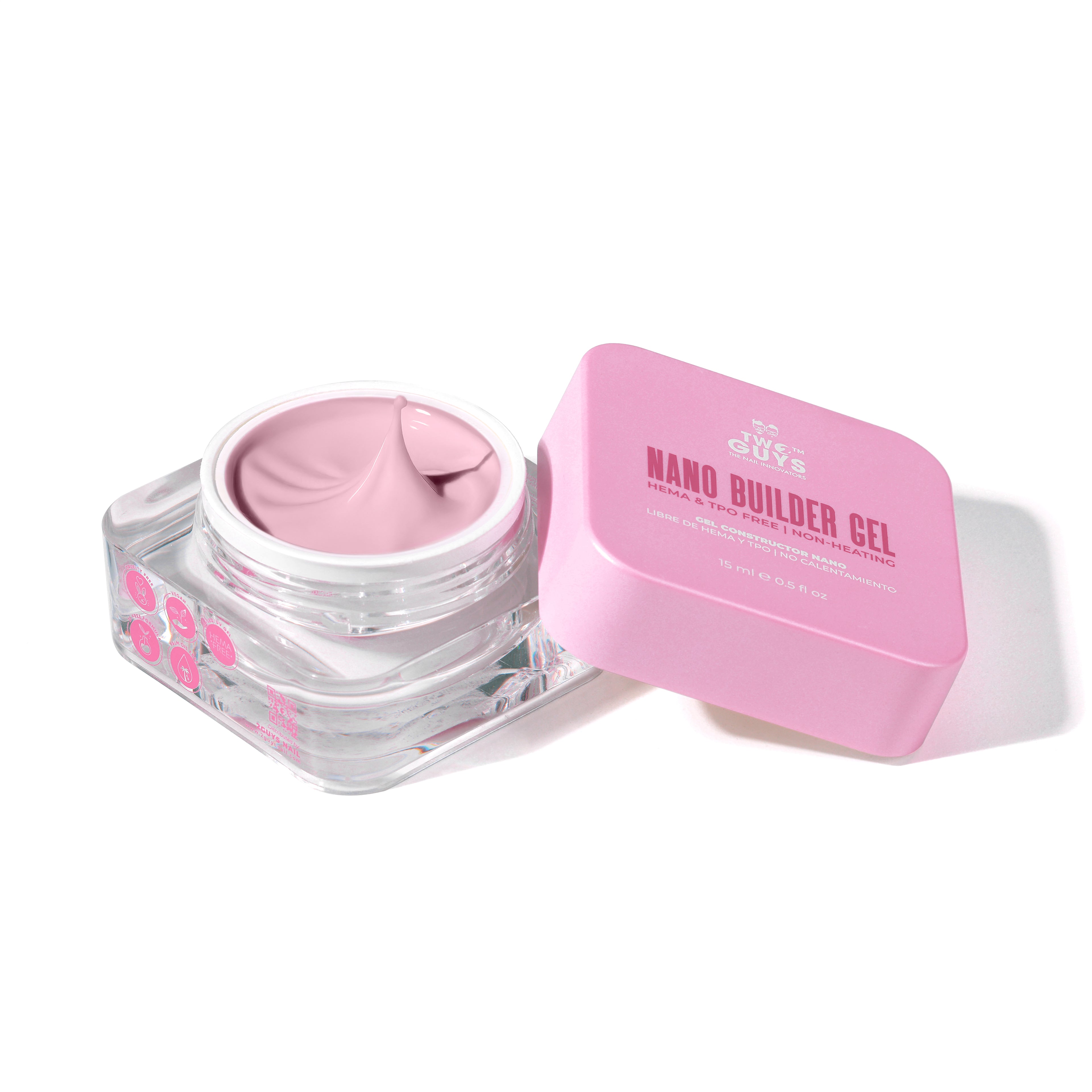 NANO BUILDER GEL Collection (4 colors/Set 15g/Jar)