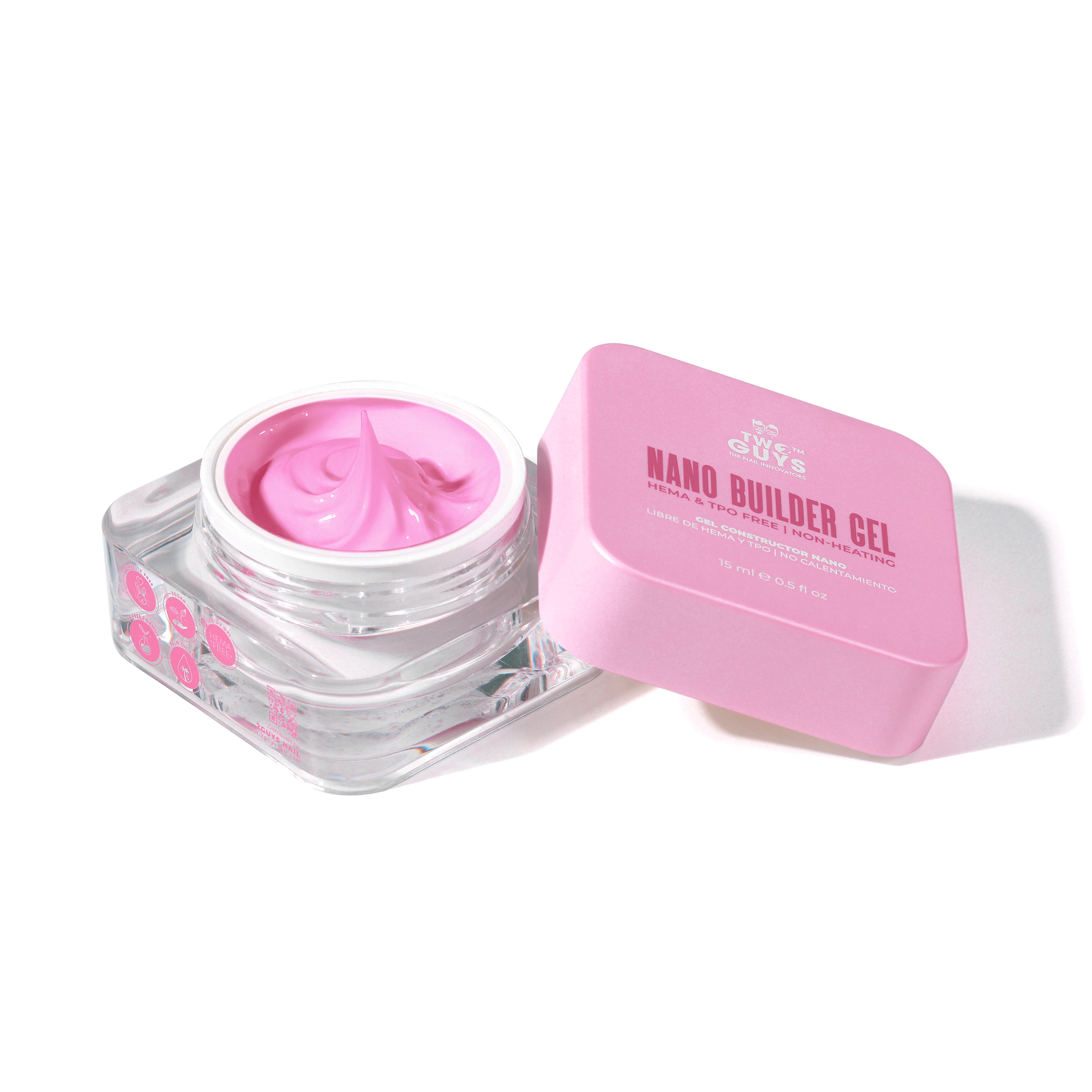NANO BUILDER GEL Collection (4 colors/Set 15g/Jar)