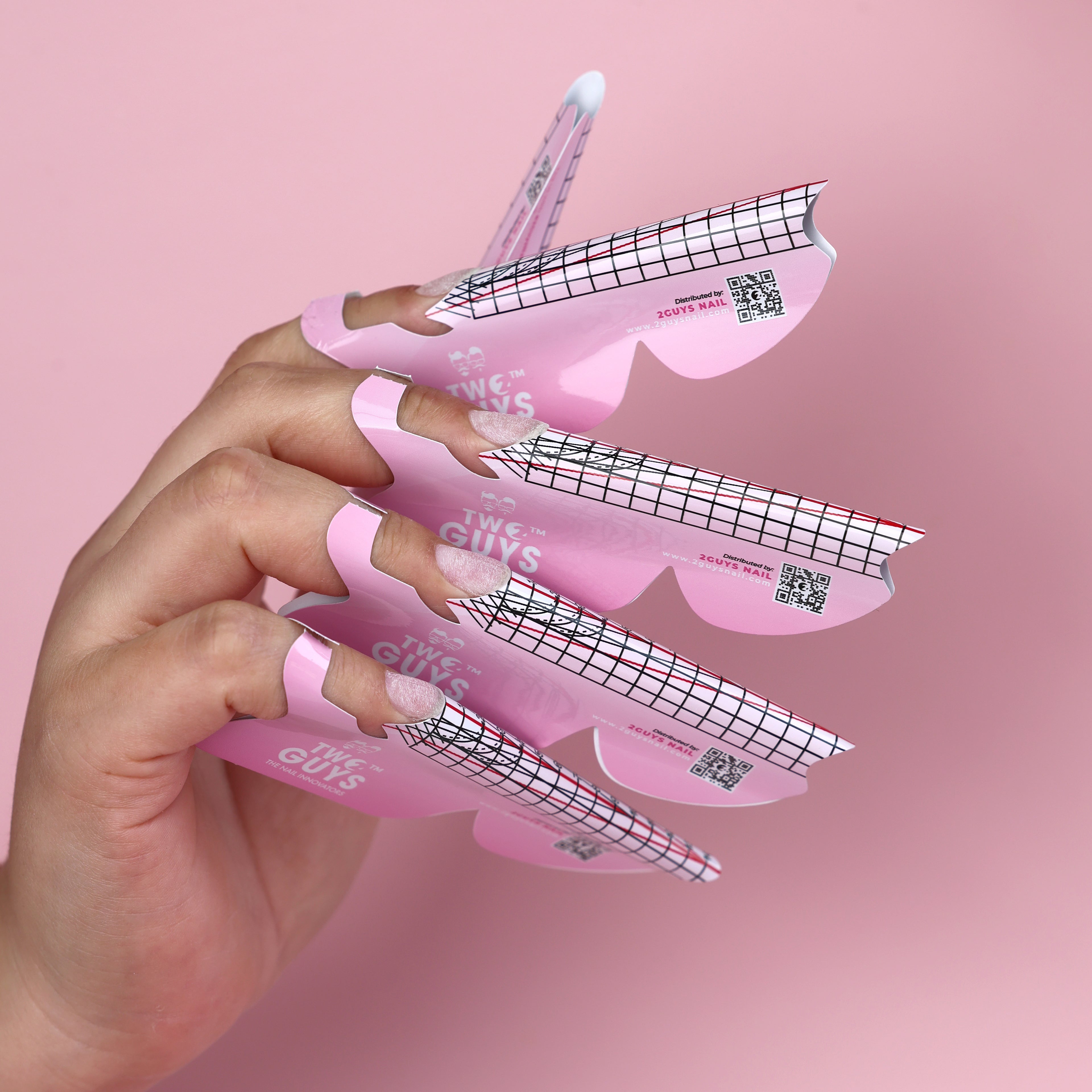 Moldes de uñas premium (500 piezas)
