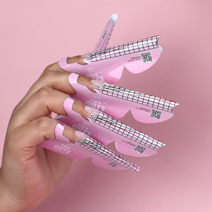 Moldes de uñas premium (500 piezas)