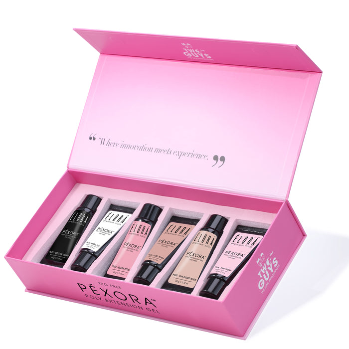 PÉXORA GEL™ TPO FREE Collection (6 Colors + FREE Color chart)