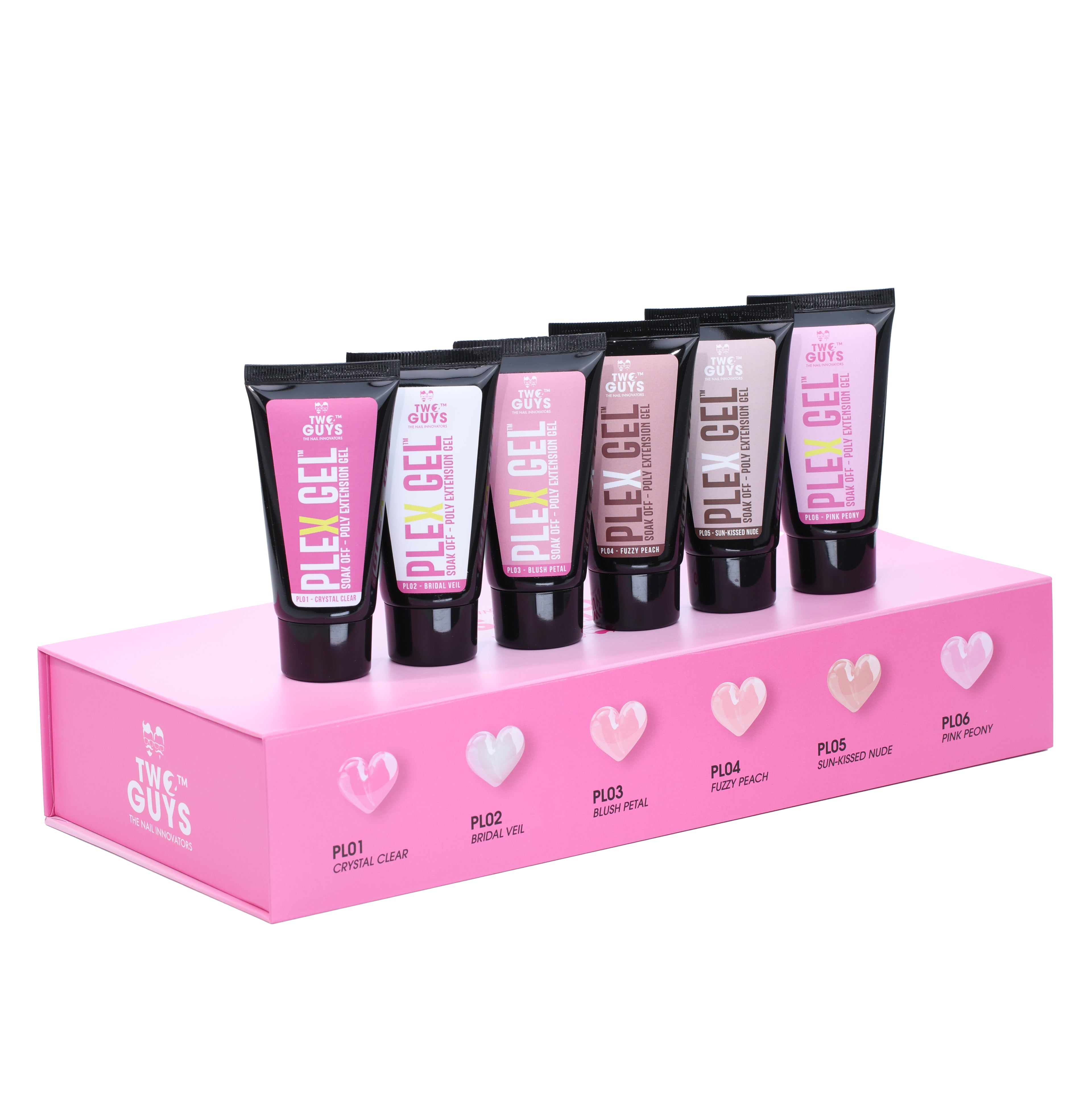 PLEX GEL™ TPO FREE Collection (6 Colors + FREE Color chart)