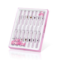 Juego de pinceles Supreme Nail Art (6 estilos, 12 usos)