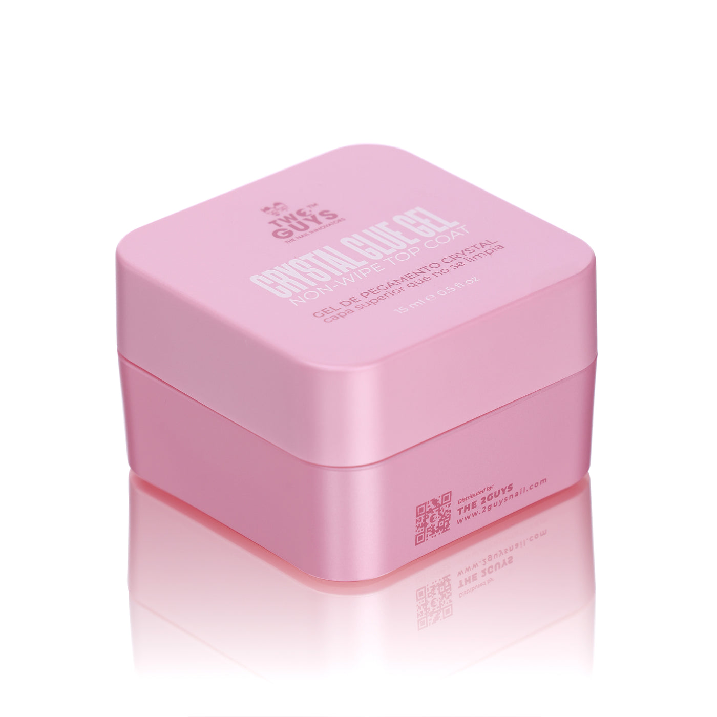 Crystal Glue Gel Jar - No wipe Top Coat (15ml)