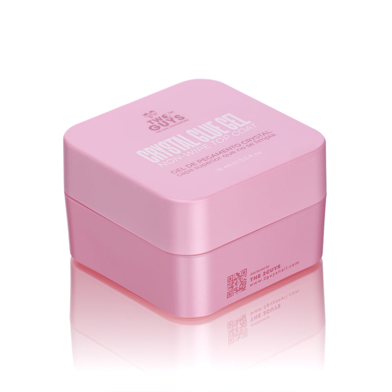 Crystal Glue Gel Jar - No wipe Top Coat (15ml)