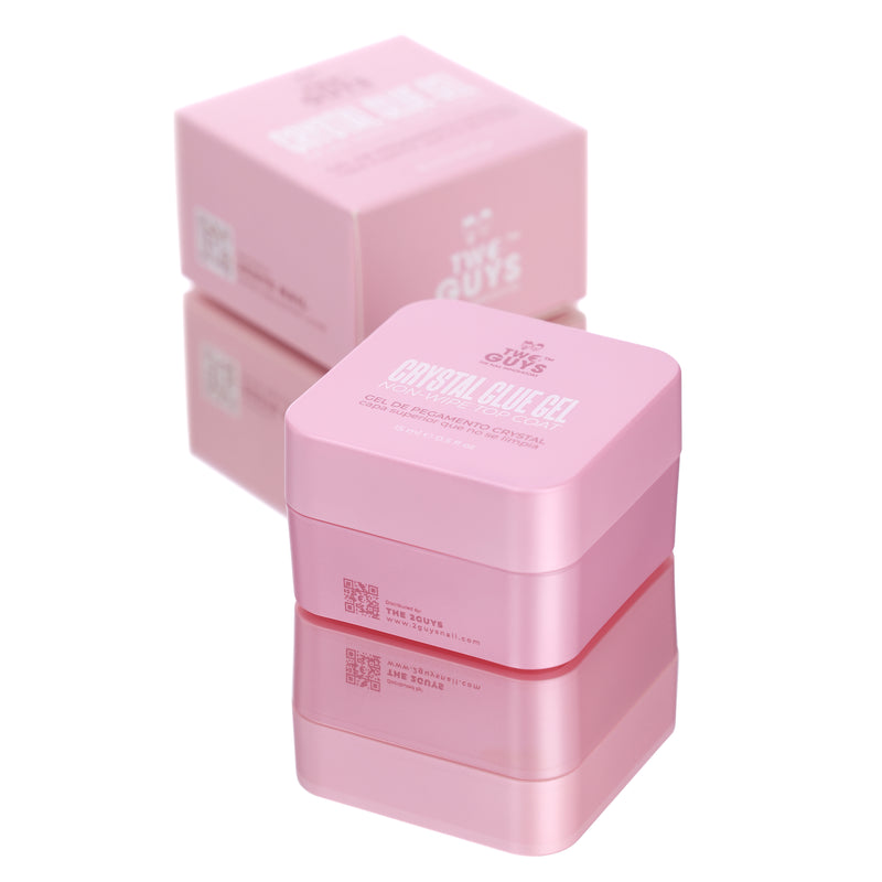 Crystal Glue Gel Jar - No wipe Top Coat (15ml)