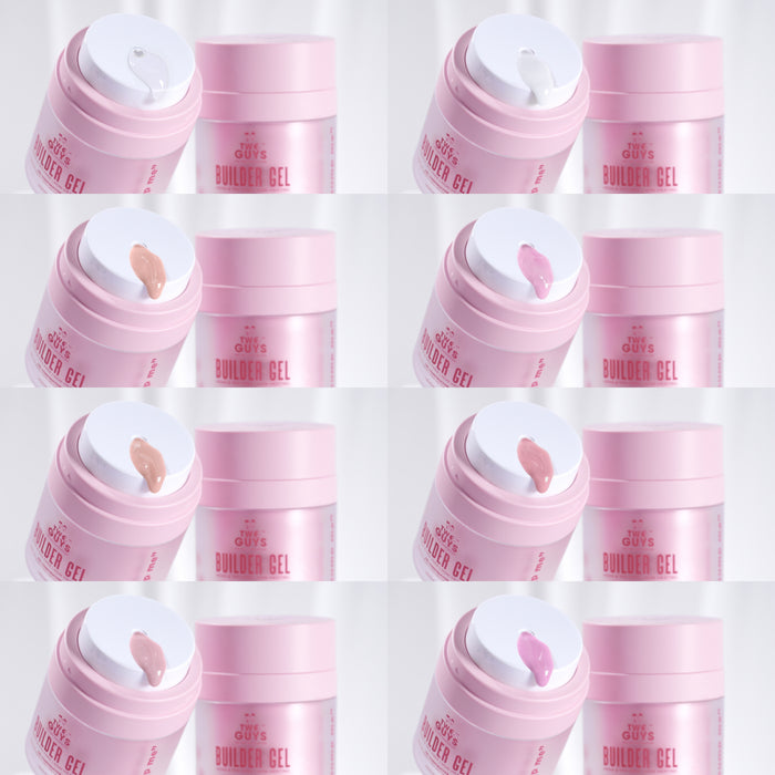 BUILDER GEL HEMA & TPO Free Collection (8 colors/Set 30ml/Jar) + FREE COLOR CHART