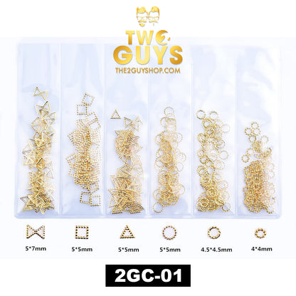 Nail Art Metal 3D Charms