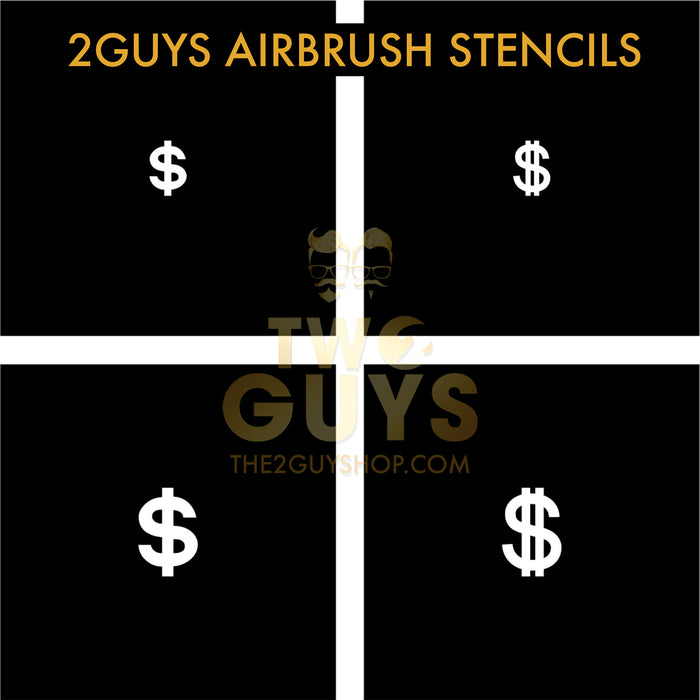 2GUYS Airbrush Stencils Collection (20 styles)
