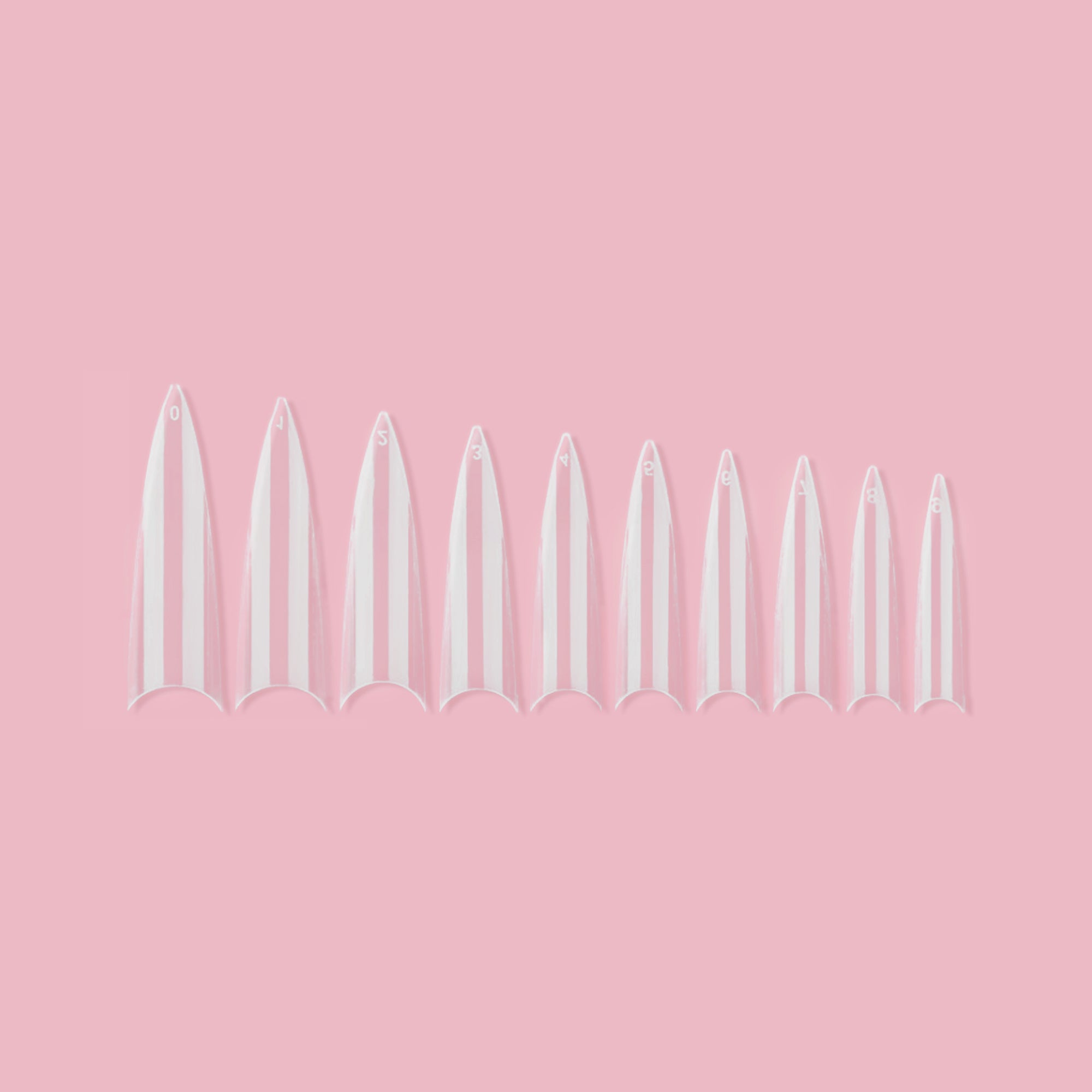 1Step Coffin Tips (500pcs/bag)